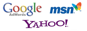 Google, Yahoo, MSN